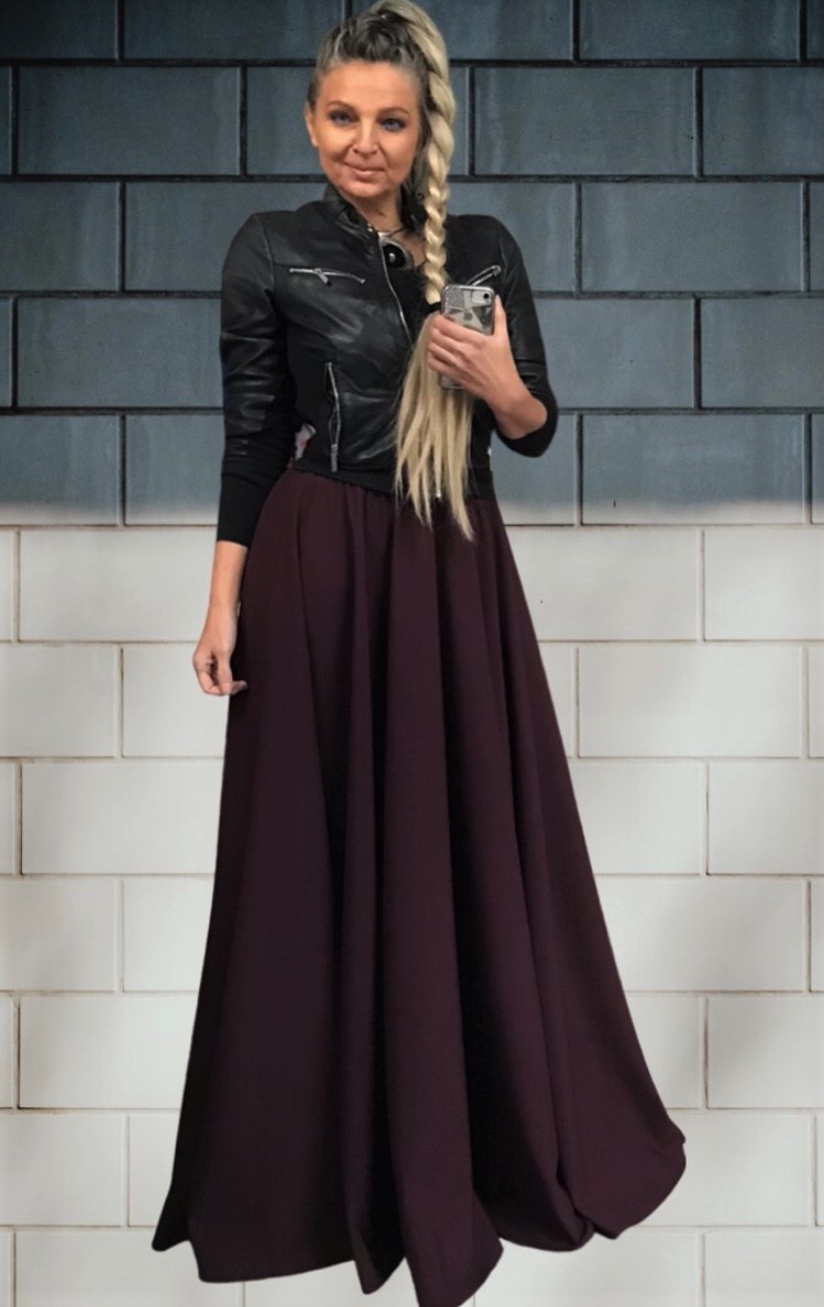 Dlouhá sukně - maxi sukně BOROS SK-L-VIO1